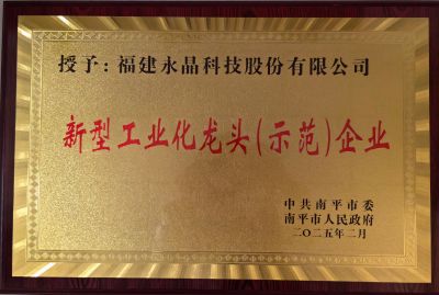 新型工業(yè)化龍頭(示范)企業(yè)