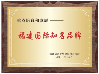 福建國際知名品牌